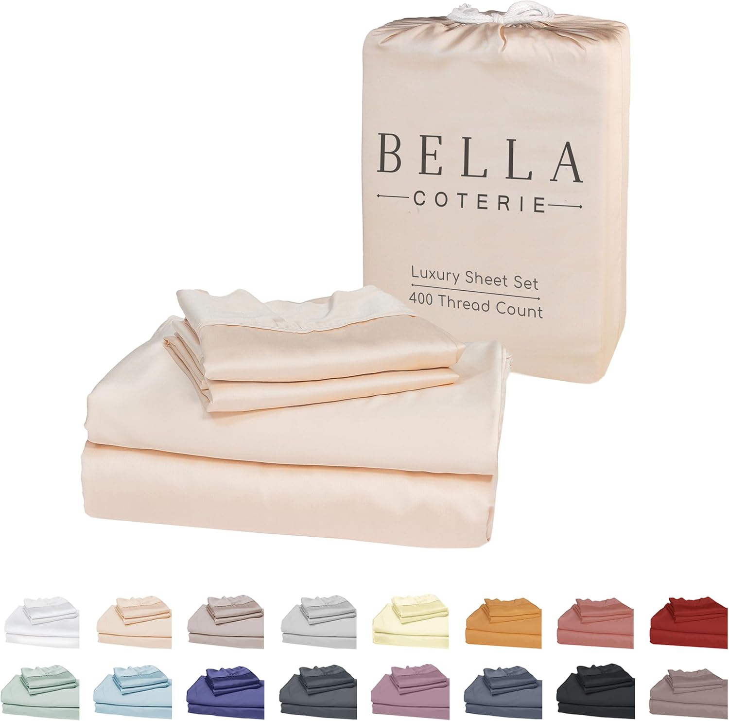 Luxury Bamboo Viscose King Size Sheet Set for Ultimate Comfort