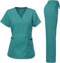 Dagacci Medical Uniform Women's Scrubs Set Stretch Ultra (Style 7SKA)