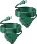 DEWENWILS 15 FT Outdoor Extension Cord for Halloween Decor