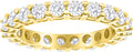 2 Carat 14K White Gold Round Diamond Ladies Eternity Ring (Style 531Z)