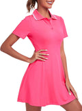 Women's Golf Dress with Shorts for Tennis and Athletic Wear