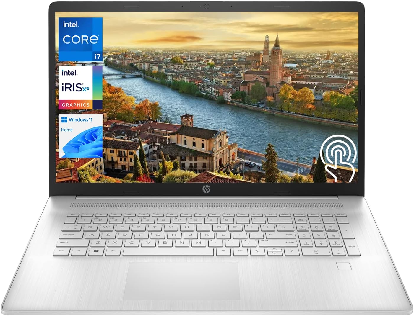 HP 17.3 i7 Laptop with Touchscreen and 1TB SSD Storage
