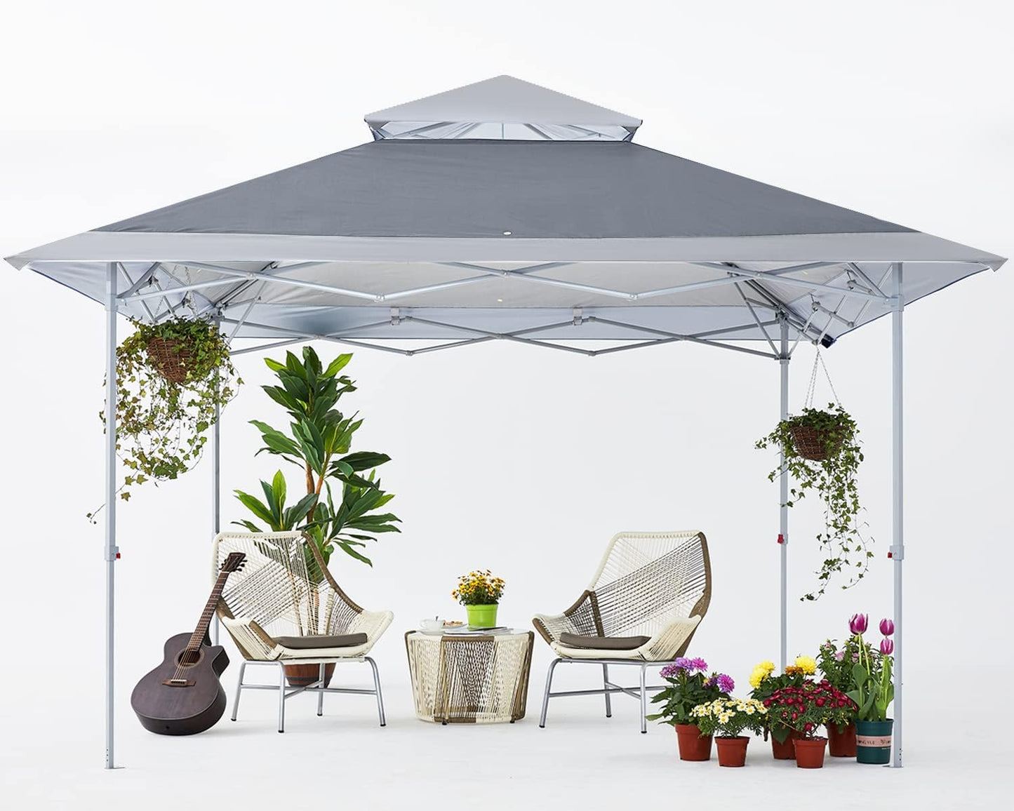 COOSHADE 13x13Ft Pop Up Canopy Tent for Outdoor Shade