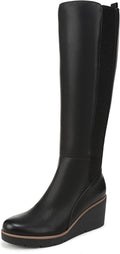 Naturalizer Soul Women's Adrian Wedge Tall Boot - Comfortable Knee