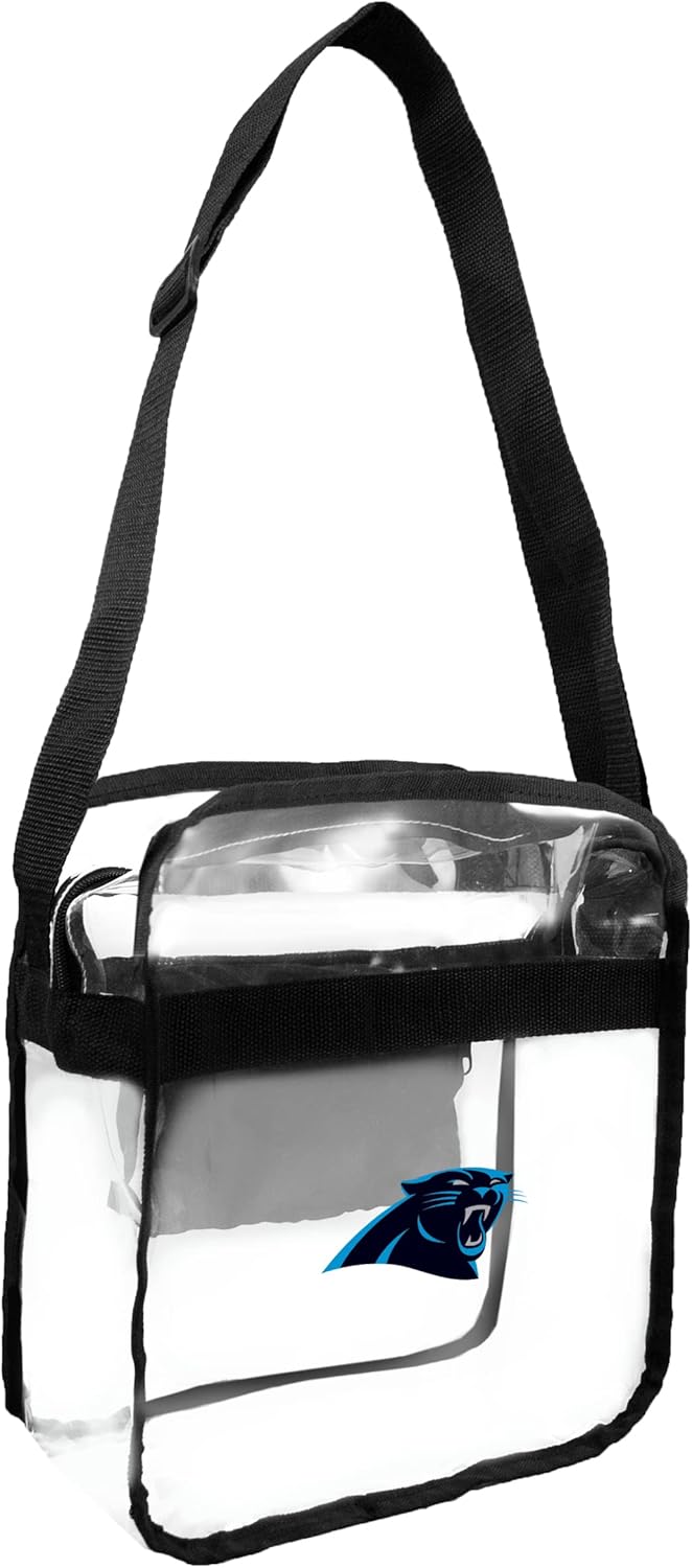NFL Clear Carryall Crossbody Bag for Game Day Essentials