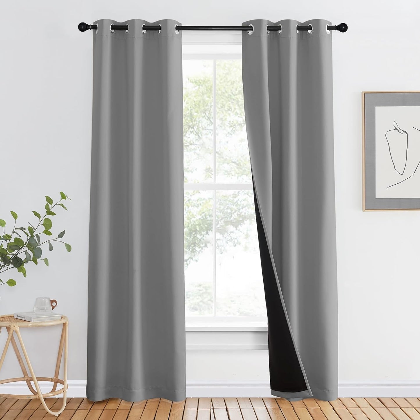 NICETOWN Full Shade Curtain Panels for Energy Smart Living