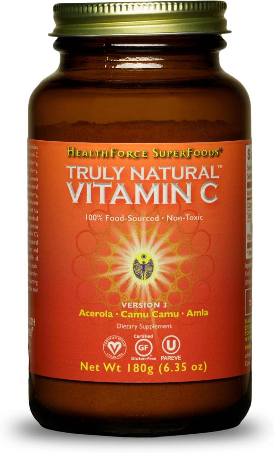 HEALTHFORCE SUPERFOODS Truly Natural Vitamin C for Immune Support