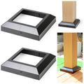 6x6 Aluminum Deck Post Base Cover (Actual 5.5x5.5) - Split Post Skirt