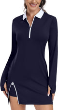 Hiverlay Tennis Dresses for Women - 2 Pockets Built-In Shorts