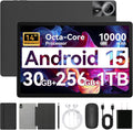 Tablet 14 in Android 15 30GB RAM 256GB ROM - 2-in-1 Work Tablet
