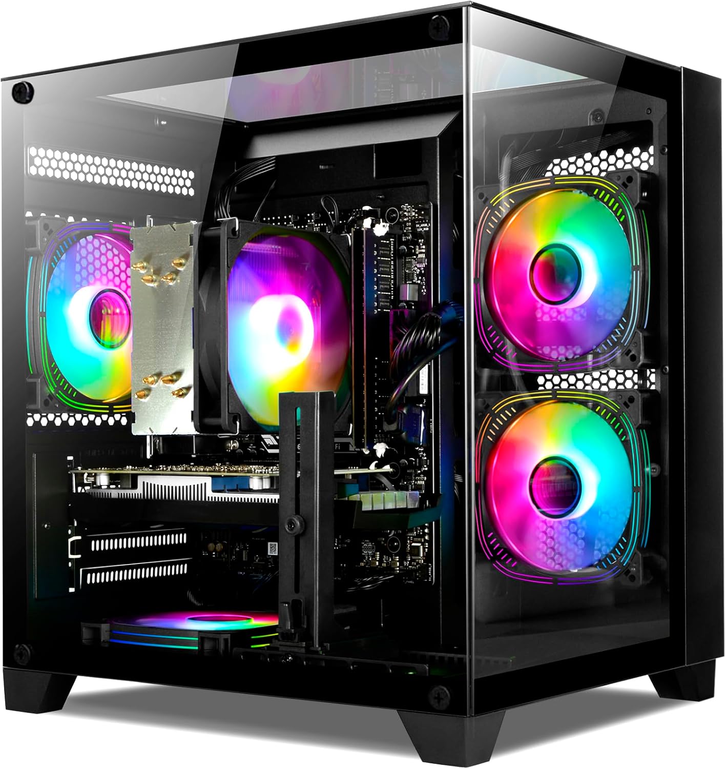 Powerful Gaming Desktop: Intel i5-12400F, RTX3050, 32GB RAM