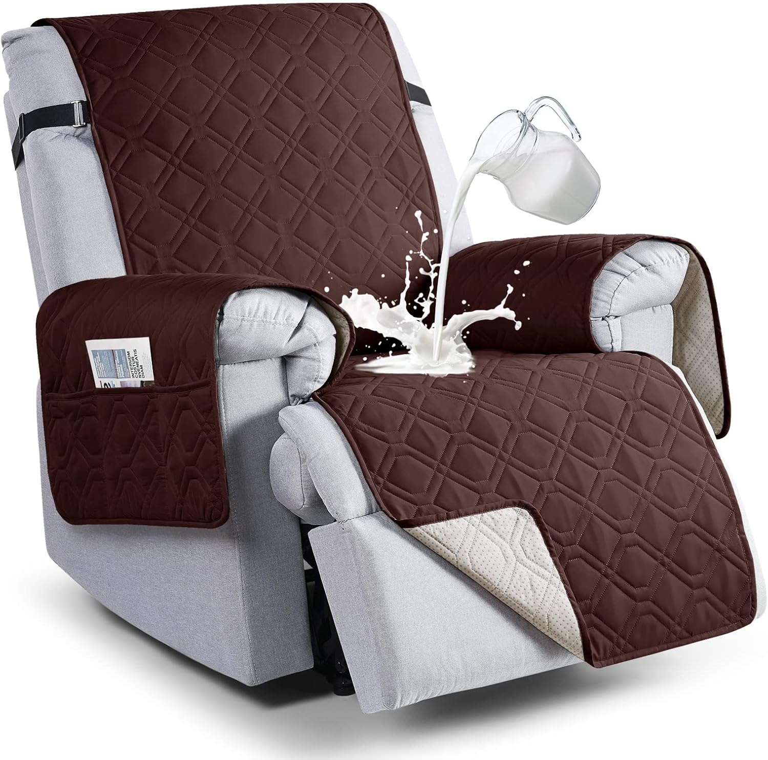 VANSOFY Waterproof Recliner Chair Cover for Pets and Kids
