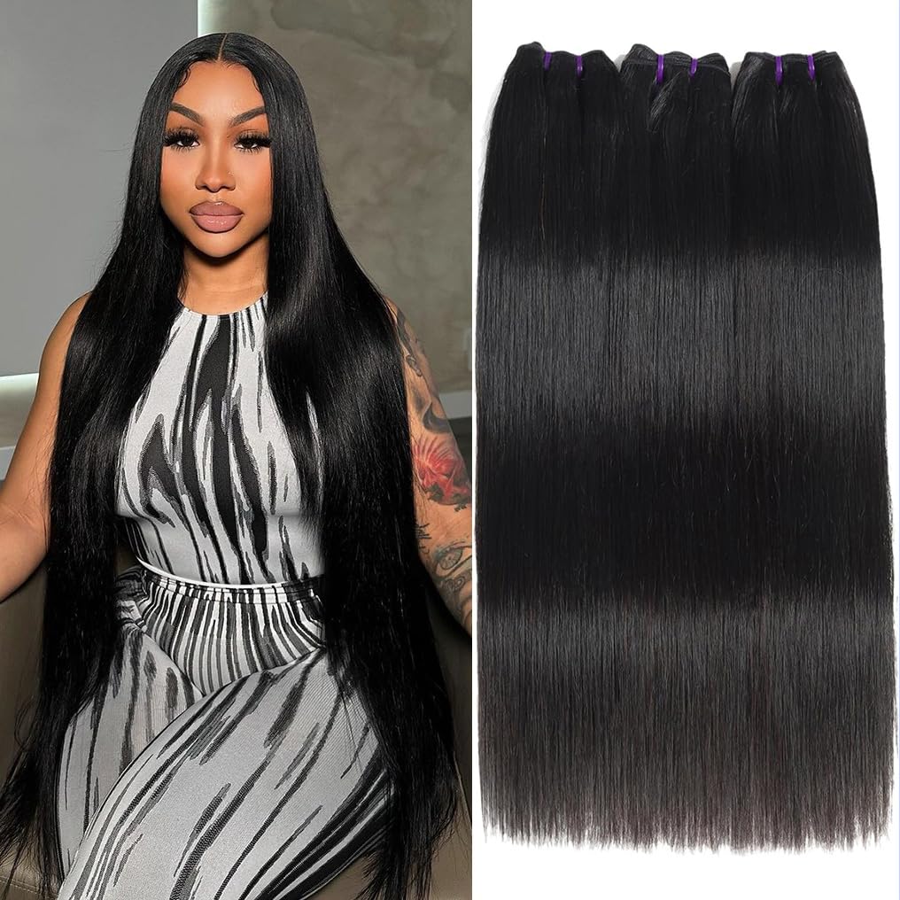 Human Hair Bundles Straight 18 20 22 Inch 16A Vietnamese Quality