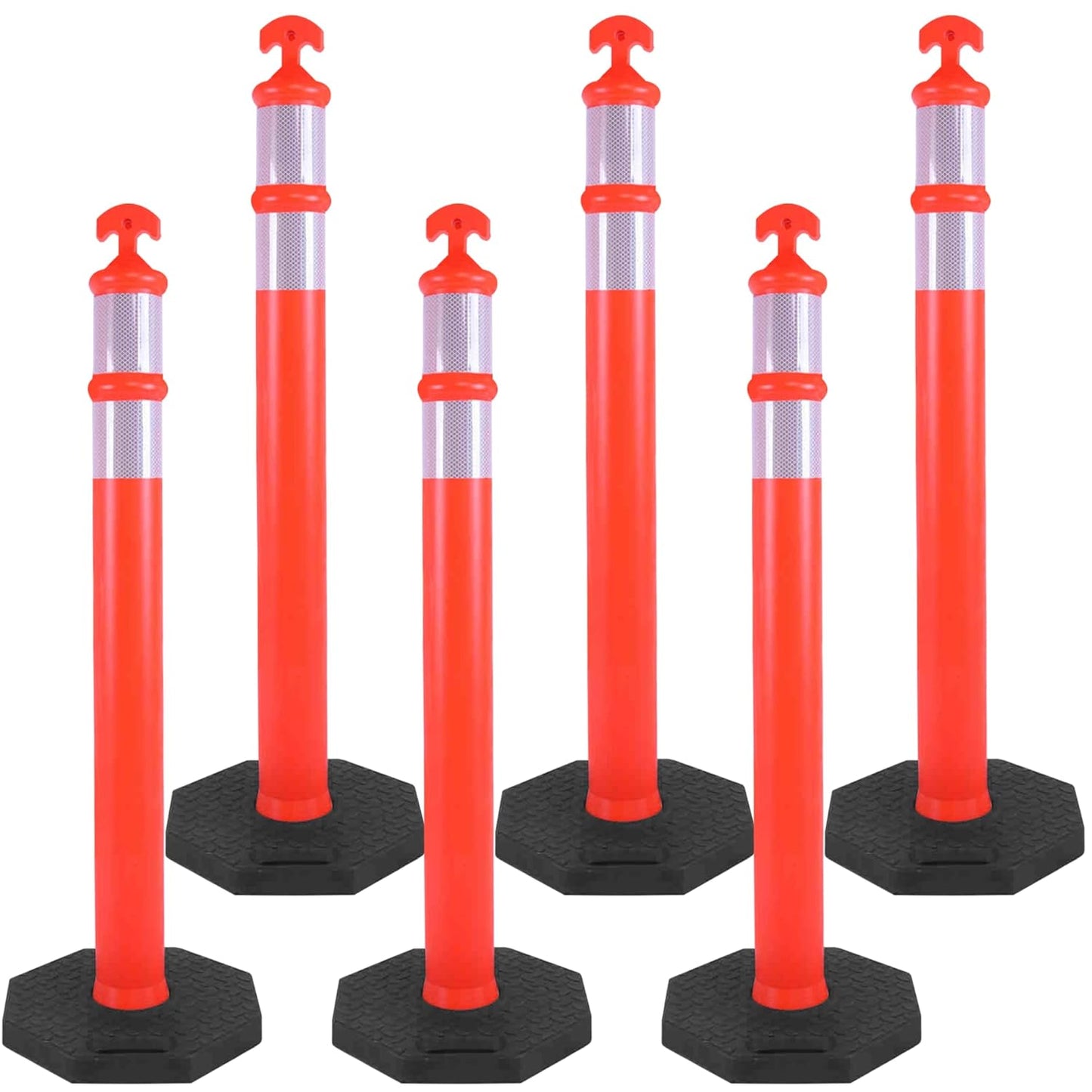 Traffic Delineator Posts for Road Safety and Parking Lots