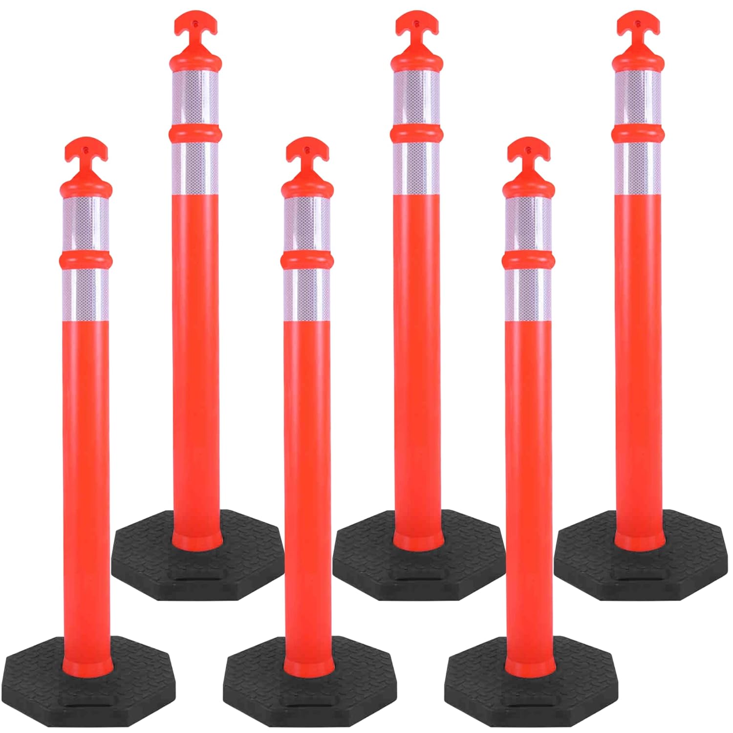Traffic Delineator Posts for Road Safety and Parking Lots