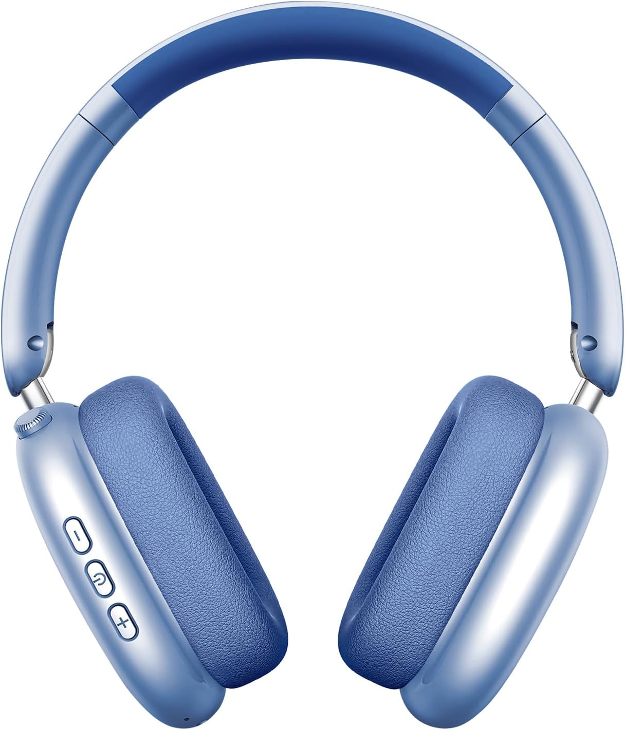 Wireless Noise-Canceling Headphones, Hi-Res Audio, 48H Playtime - Blue