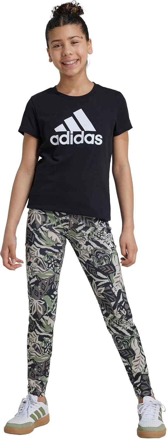adidas Girls' Lion King Leggings - Comfy & Stylish!