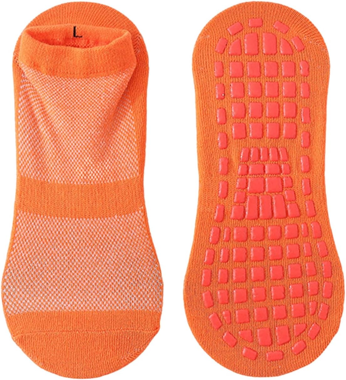 Anti-Slip Yoga Socks: Unisex 1 Pair for Secure Grip