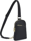 INICAT RFID Blocking Sling Bag Leather Crossbody for Women - Secure 1