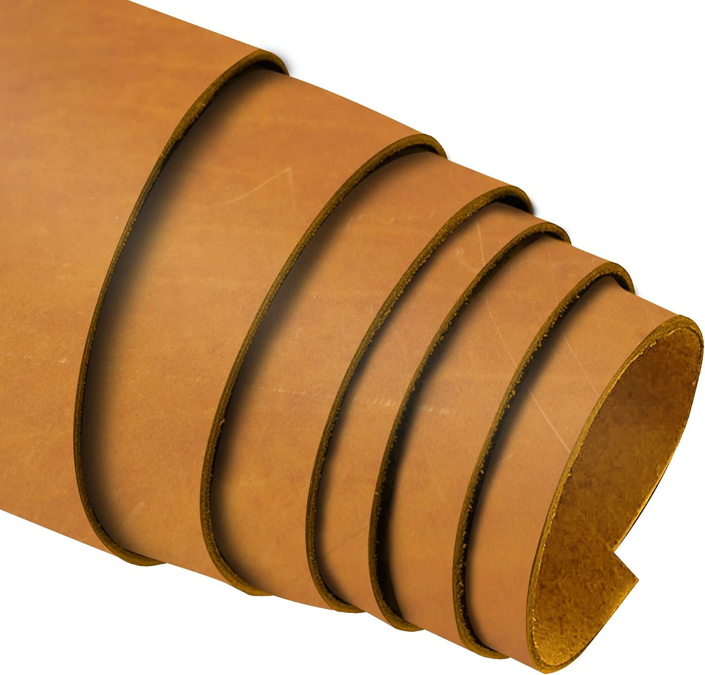 ELW Cowhide Bourbon Brown Leather for Tooling and Crafting