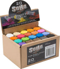 Soho Urban Artist Jumbo Street Pastels Set of 20 - Durable Pavement