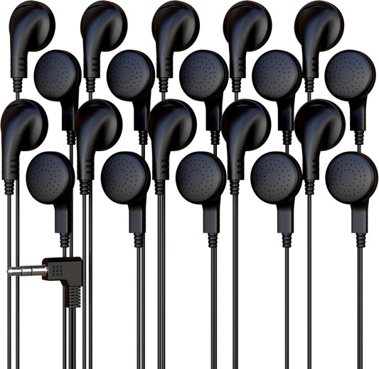 Bulk Wired Earphones 400 Pack for Students and Classrooms