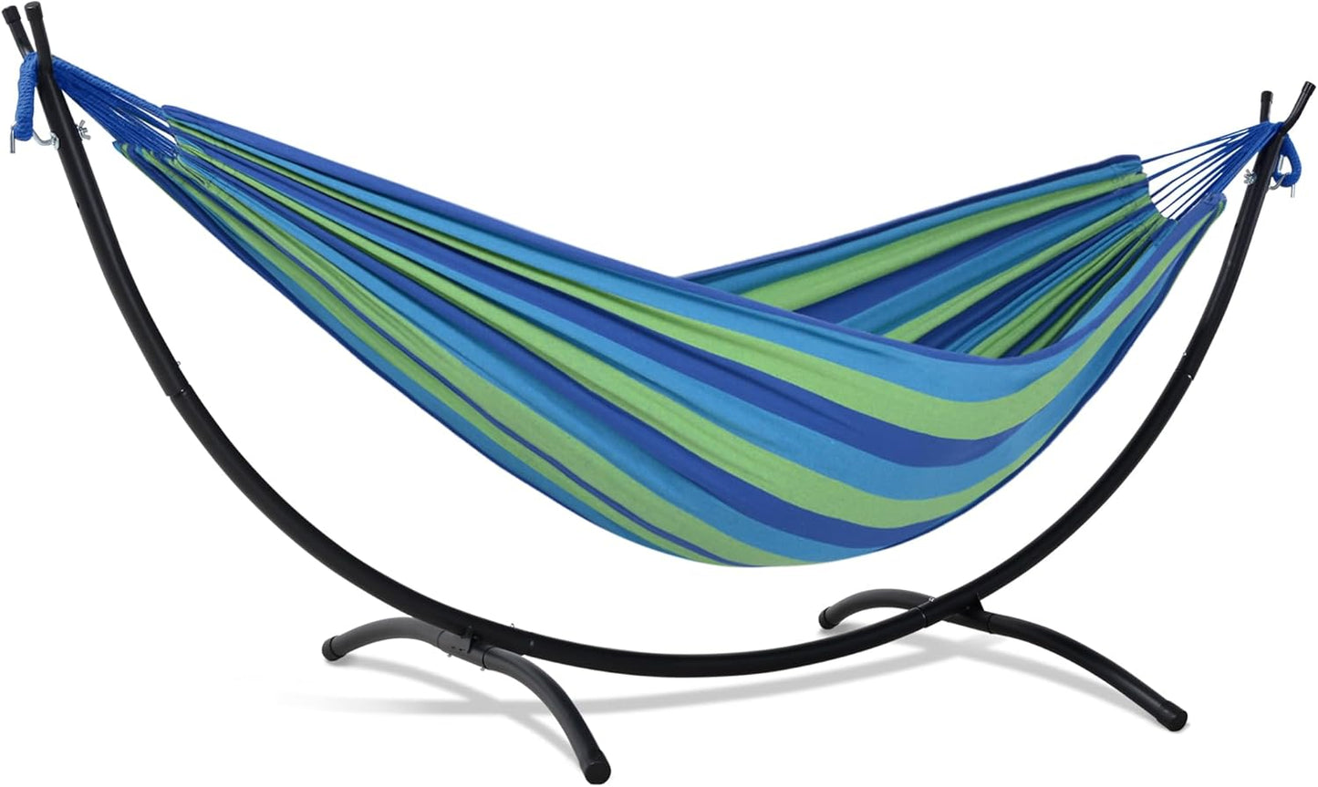 SUNCREAT Portable Outdoor Hammock with Stand for Relaxation