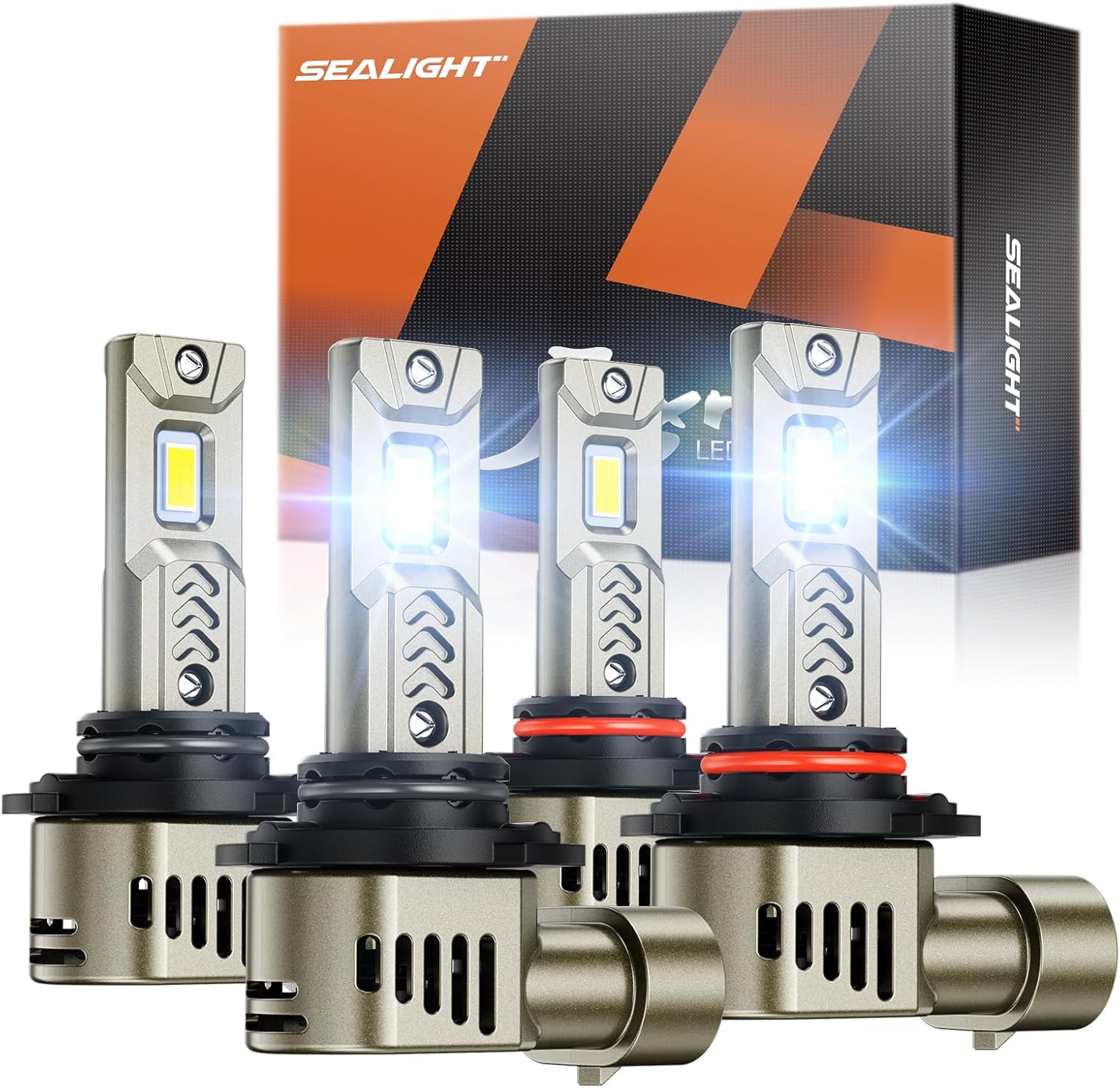 SEALIGHT 9005 9006 Bulbs Combo 90000LM for Superior Visibility