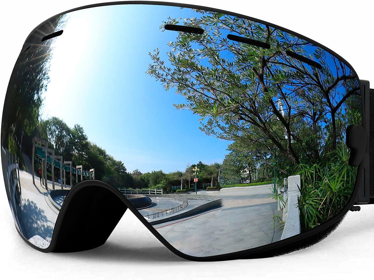 SPOSUNE UV400 Ski Goggles - Clear Vision on the Slopes!