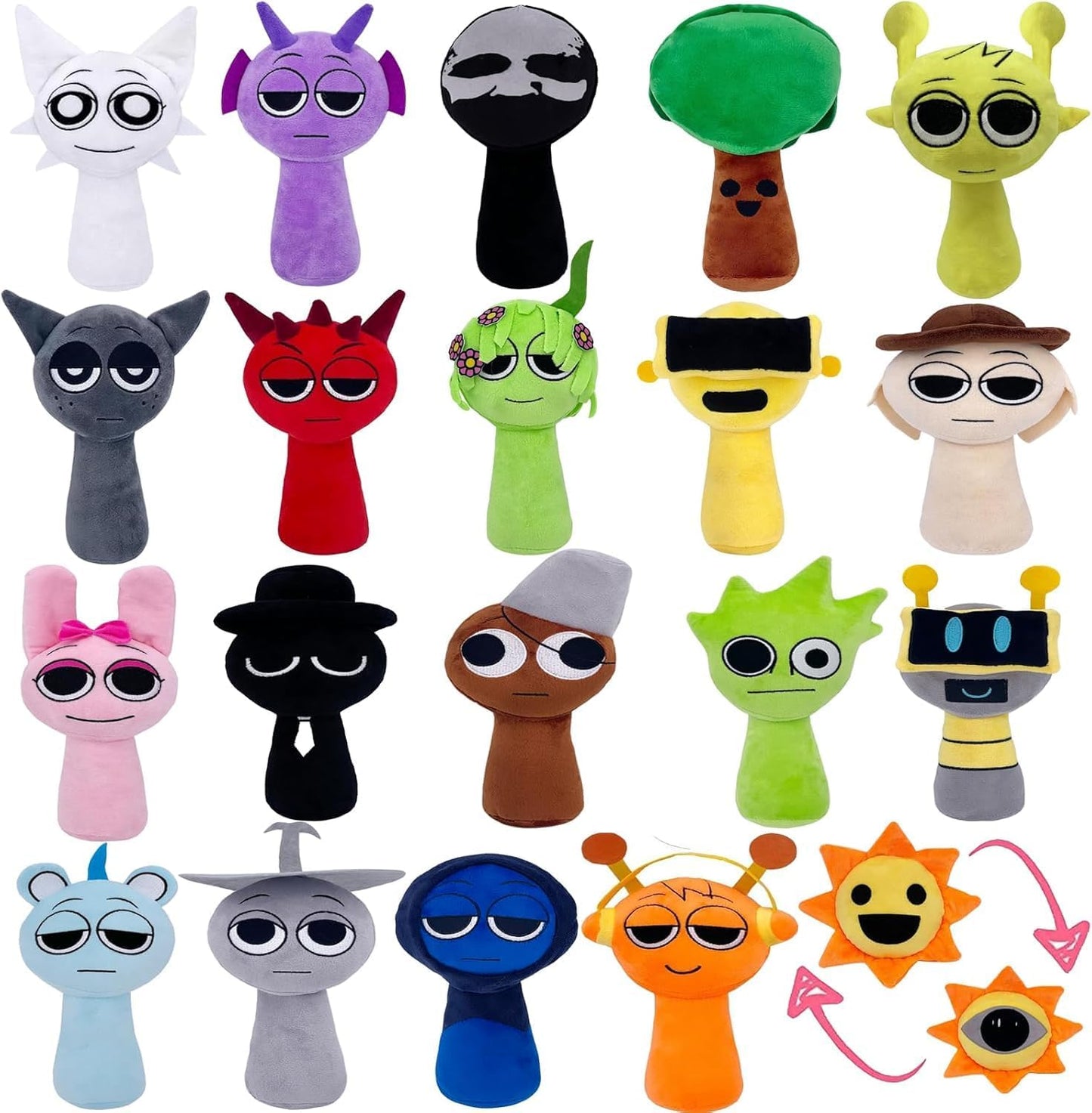 Plush Toys for Horror Games Fans - Soft Stuffed Animal Pillows
