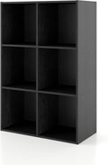 Apexa 6 Cube Storage Organizer Shelves for Home and Office