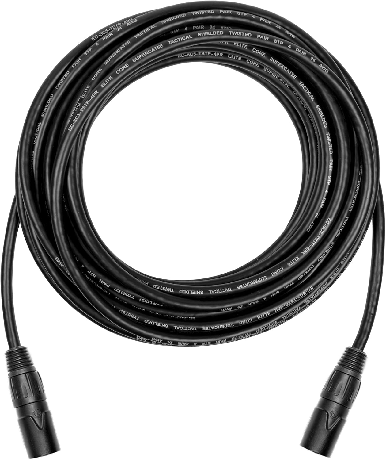 Elite Core SUPERCAT5E Tactical Ethernet Connectors for Durability