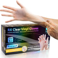 Raxwell Vinyl Gloves Disposable Food Safe 3 Mil - Durable Protection