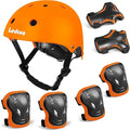 LEDIVO Kids Adjustable Helmet and Protective Gear Set for Sports