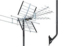 PIBIDI Outdoor TV Antenna Long Range Digital OTA Antenna - 200 Mile