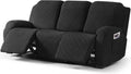 Timeles Recliner Covers for 3 Seater Reclining Sofa - Pet Protector