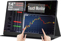 14in Portable Touchscreen Travel Monitor - Full HD IPS HDR