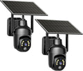 No WiFi Security Camera with Built-in 4G SIM - Solar Powered 2K