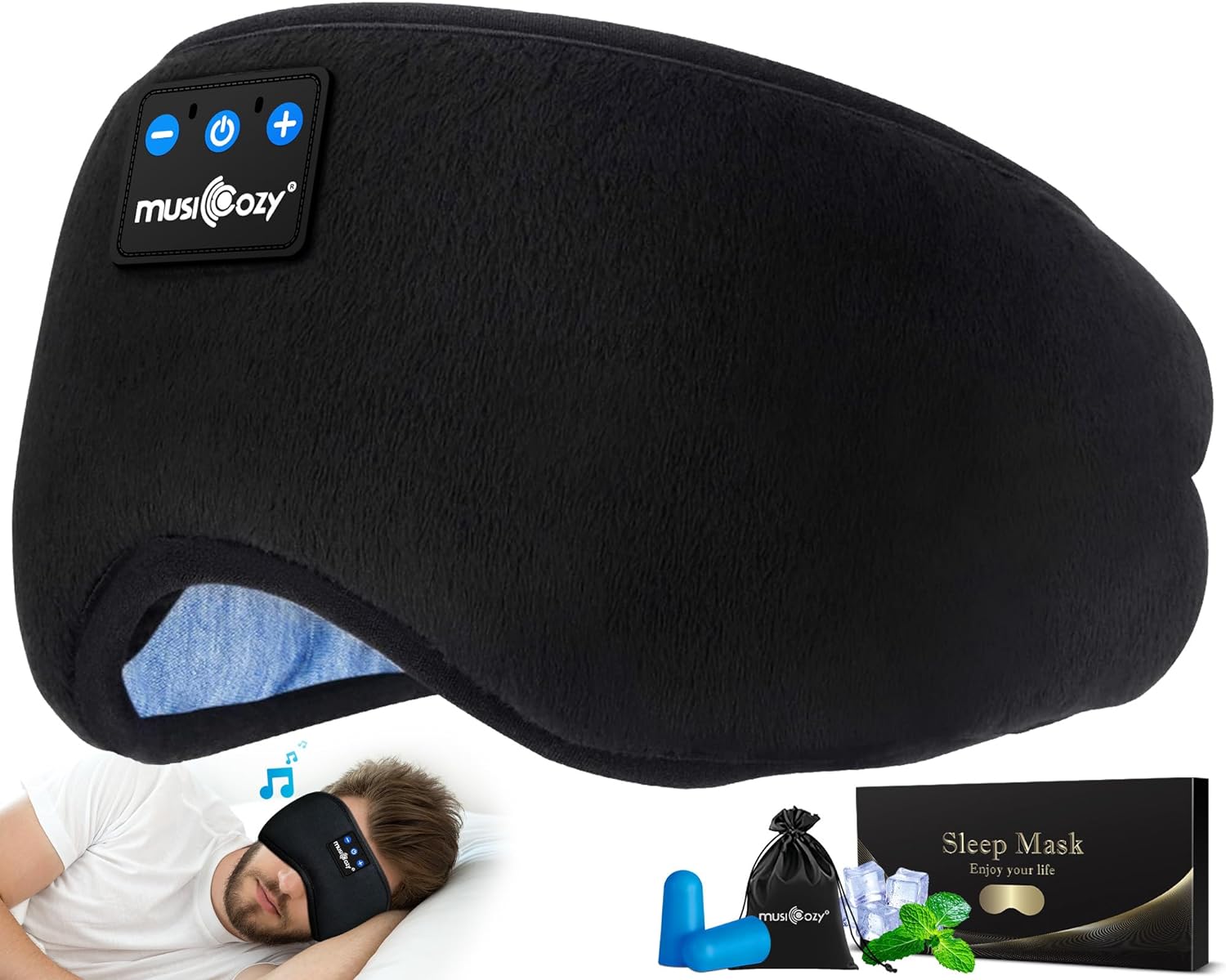 Bluetooth Sleep Headband by MUSICOZY