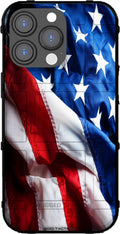 Waving US Flag Rugged Shield Case for iPhone 13 - Limited Edition