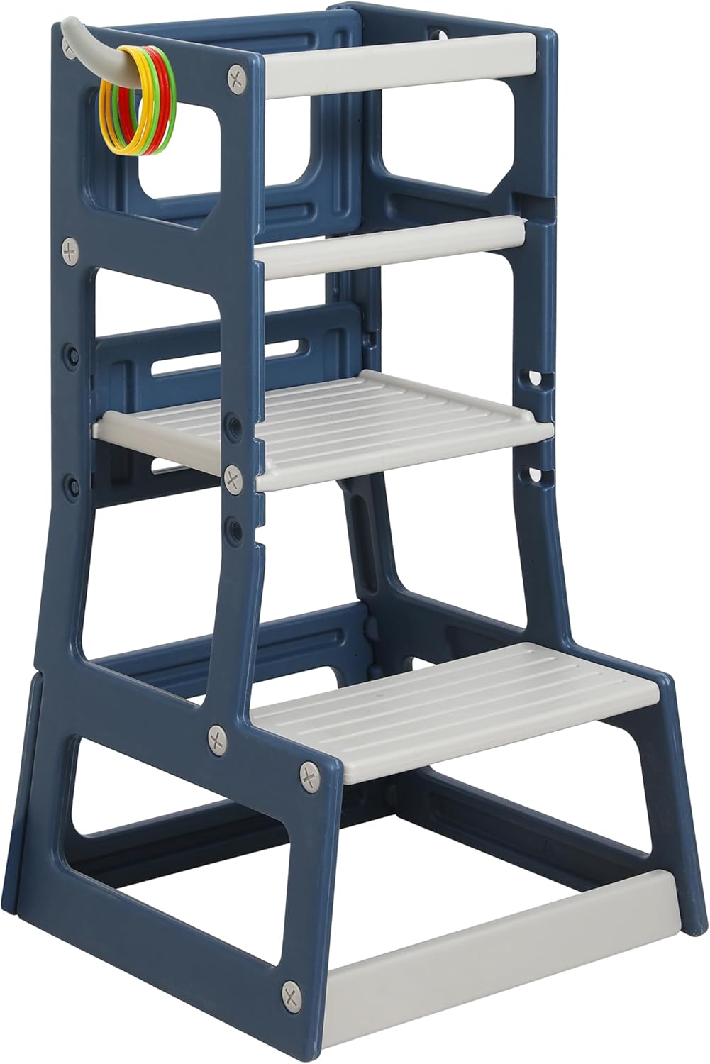 SDADI Adjustable Height Kids Kitchen Step Stool for Learning
