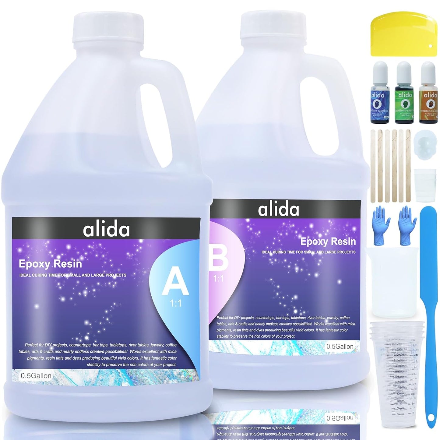 Crystal Clear Epoxy Resin for DIY Projects and Crafts