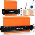 Contour Gauge Tool Set - Accurate Shape Duplicator for Woodworking