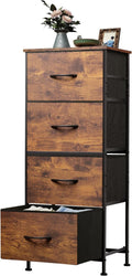 WLIVE Dresser with 4 Drawers for Stylish Storage Unit