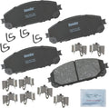 Bendix Priority1 CFC1709 Ceramic Front Brake Pads for Jeep Cherokee