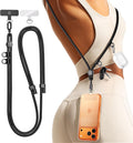 2-in-1 Multi-Function Phone Lanyard with 2 Hanging Loops - Secure