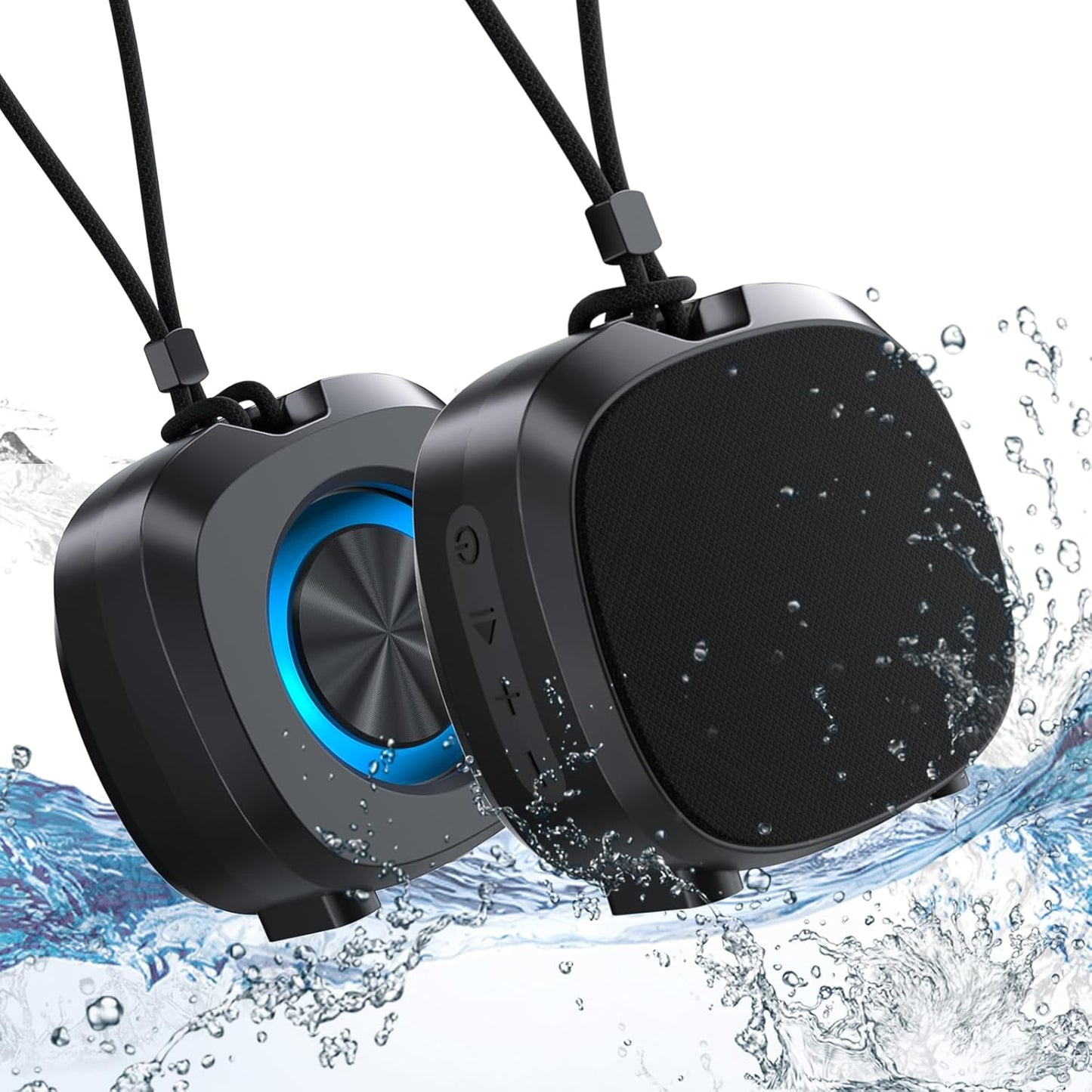 RGB Lights Mini Speaker: Loud Stereo Sound