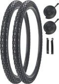26 in Bike Tire 26 x 2.125 in Folding Replacement Tire - White