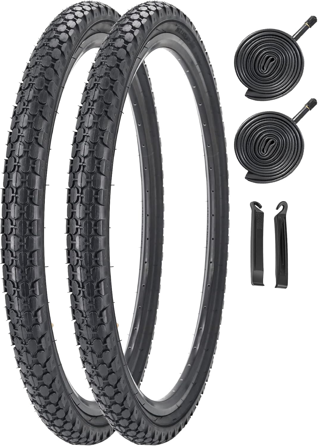 26 Bike Tire 26 x 2.125 Inch Folding Replacement for Cruisers