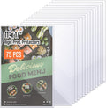 11 x 17 Rigid Print Protectors 75 Pack - Clear Heavy Duty Sleeves
